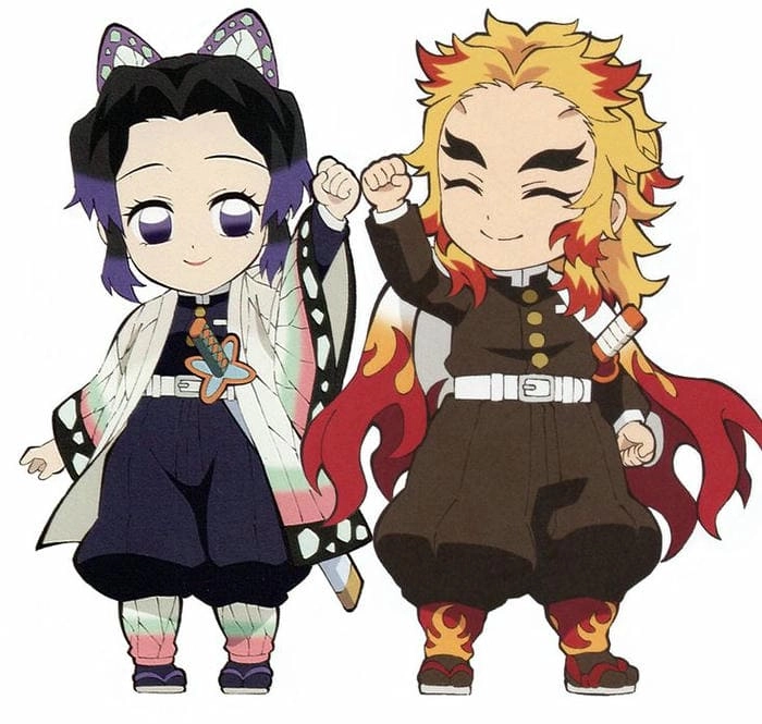 Giải trí cực mạnh với rengoku chibi meme