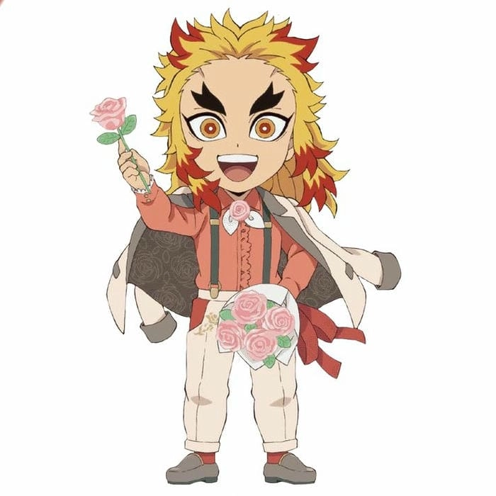 Không khí lễ hội qua rengoku christmas chibi