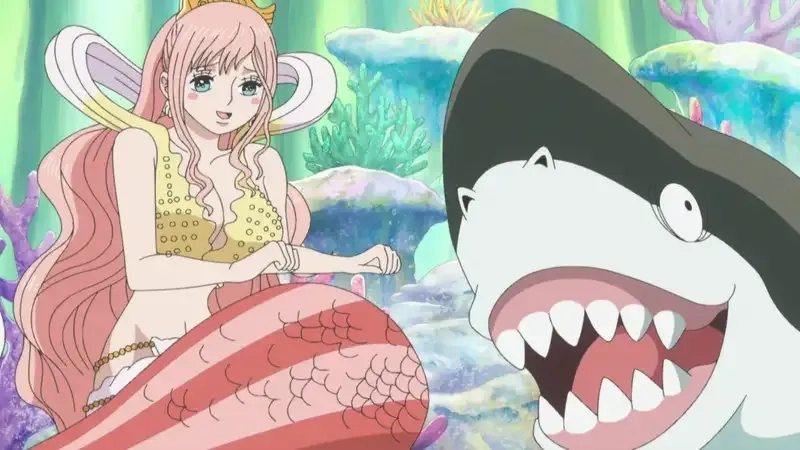 Khoảnh khắc luffy meets shirahoshi đáng nhớ