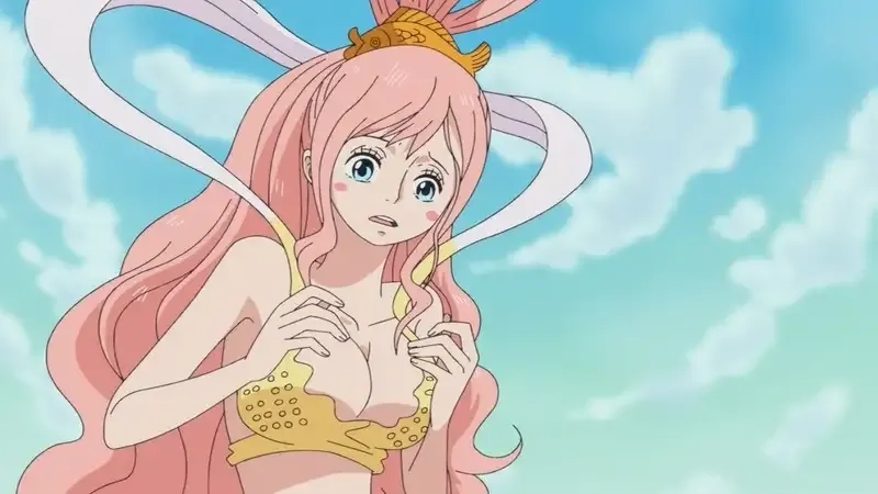 Tình bạn cảm động giữa shirahoshi luffy