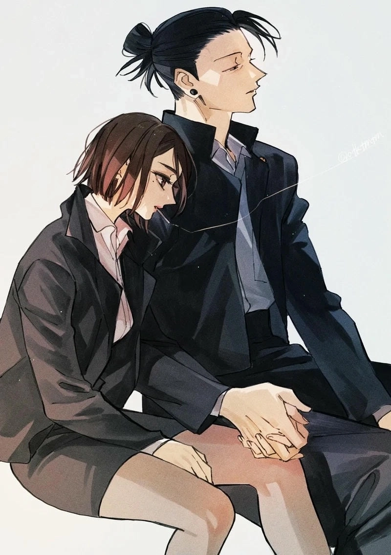 Fanart shoko x utahime ngọt ngào đáng yêu