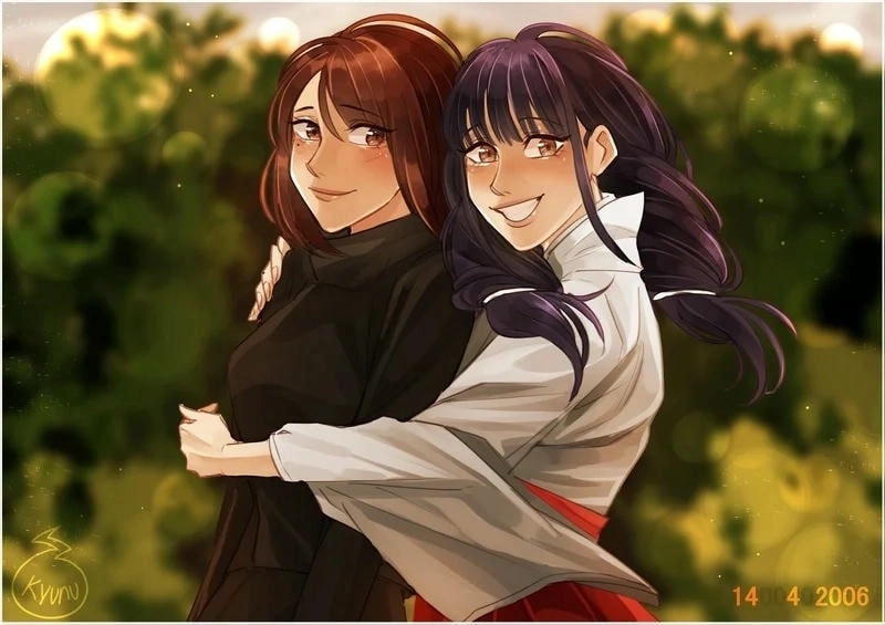 Khung truyện shoko x gojo comic độc đáo