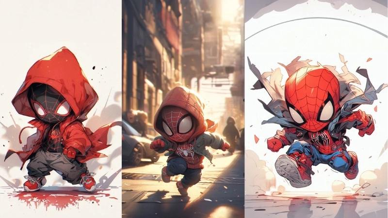 Spider Man Chibi là như thế nào?