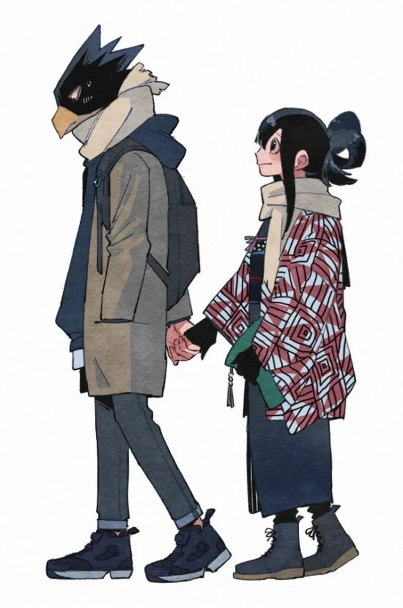 Câu chuyện thú vị về asui x tokoyami