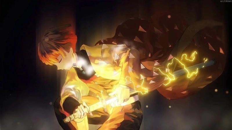 Tanjiro x zenitsu đồng hành qua bao trận chiến