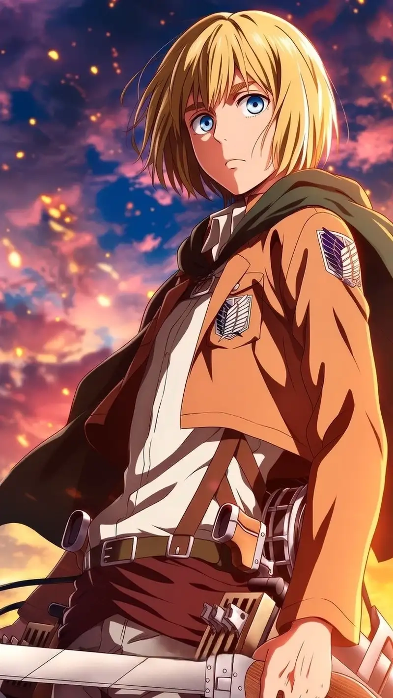 Bộ sưu tập attack on titan armin cực chất cho fan