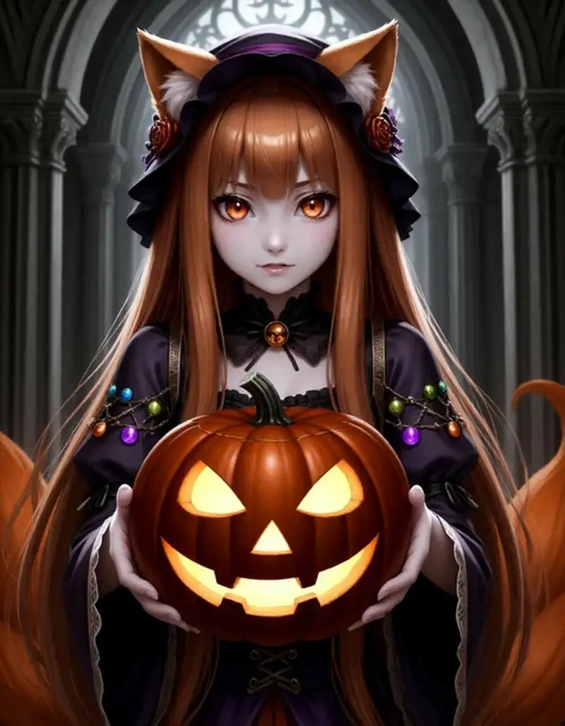 Ảnh halloween cute cùng avatar halloween
