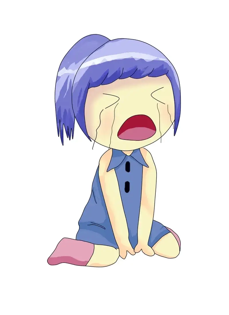 Cảm nhận hình chibi buồn cô đơn thật lạc lõng