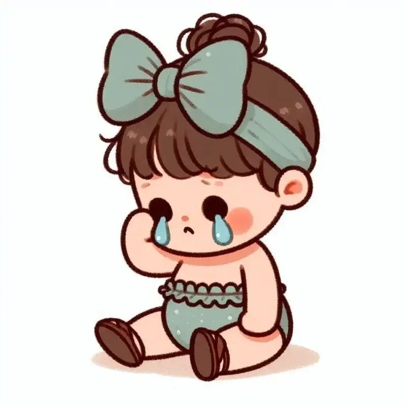 Tải chibi buồn khóc cực đáng yêu