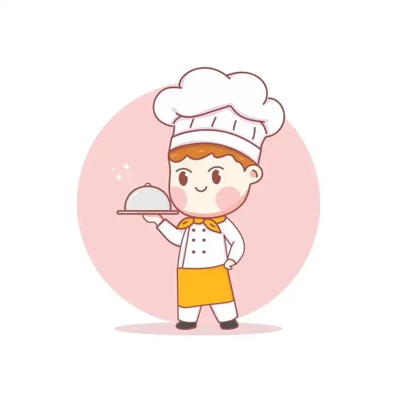 Khám phá chibi đầu bếp nam năng động và vui nhộn