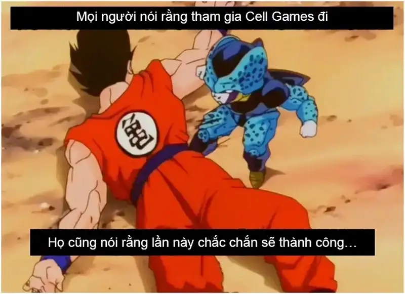 Năng lượng bùng nổ từ goku meme ball