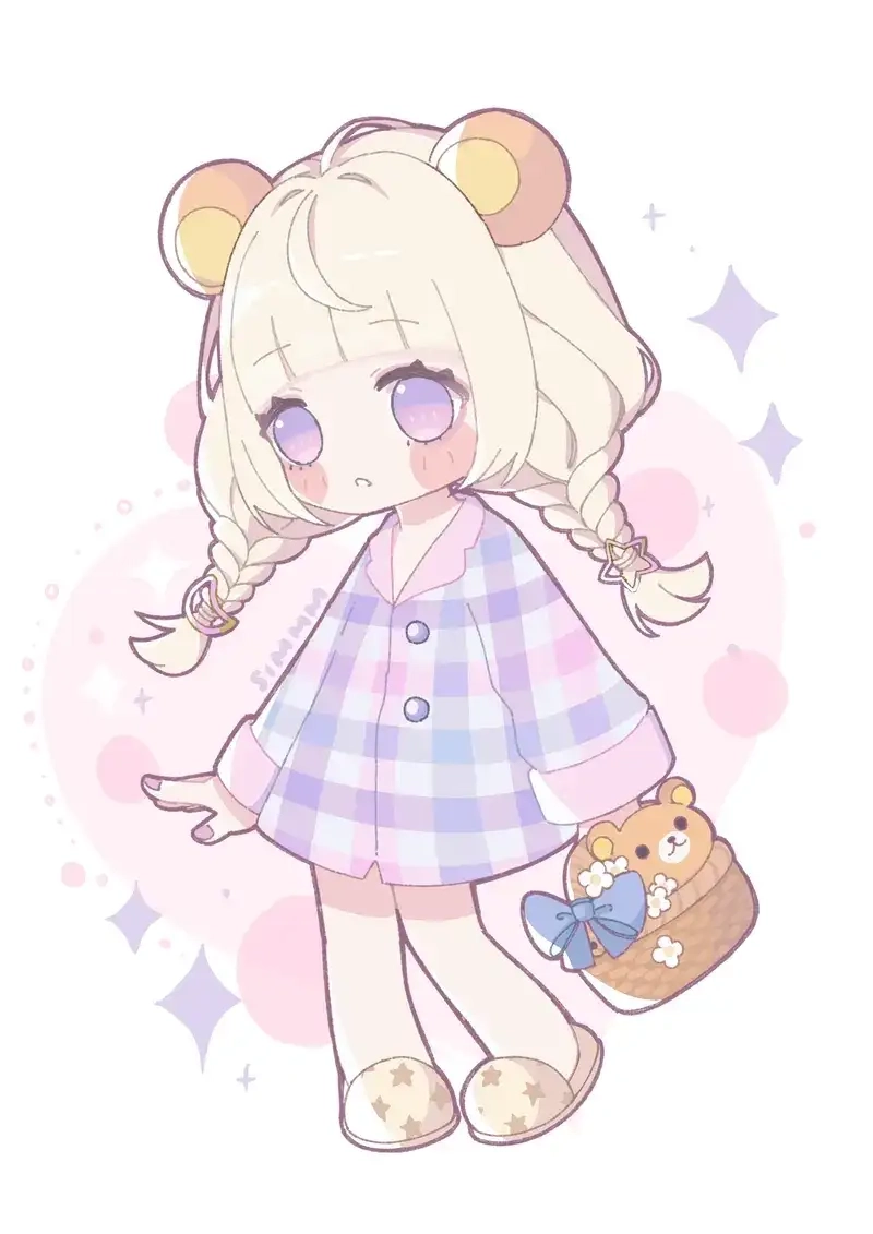 Tải ngay hình nền chibi đẹp cuốn hút