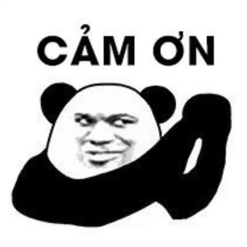 Cười vui với meme cảm ơn hài hước mọi lúc