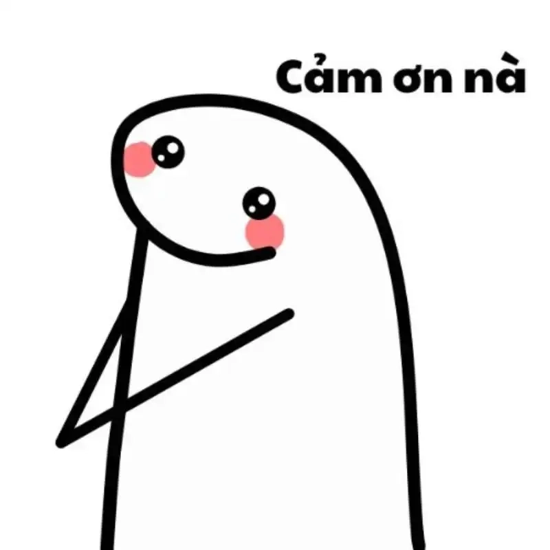 Cười sảng khoái với meme cảm ơn ảnh hài hước