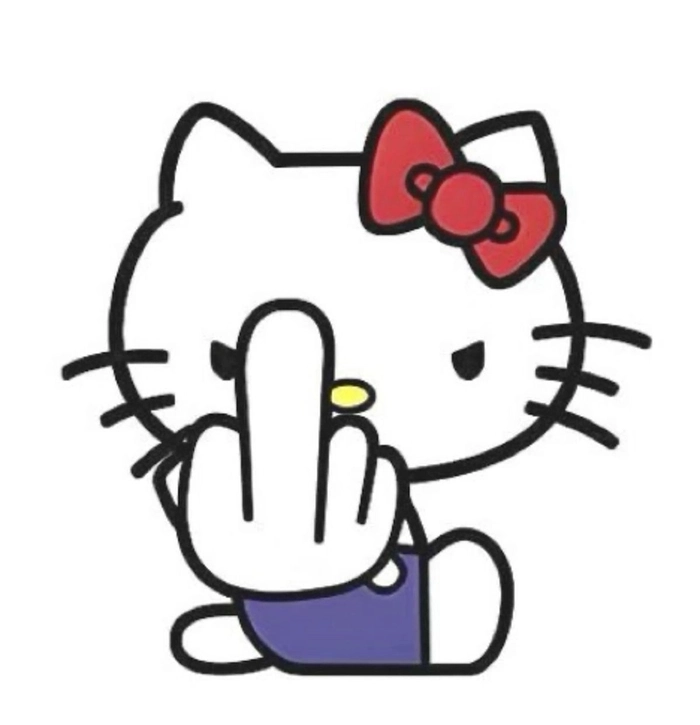 Tổng hợp meme hello kitty bựa bá đạo nhất mạng xã hội