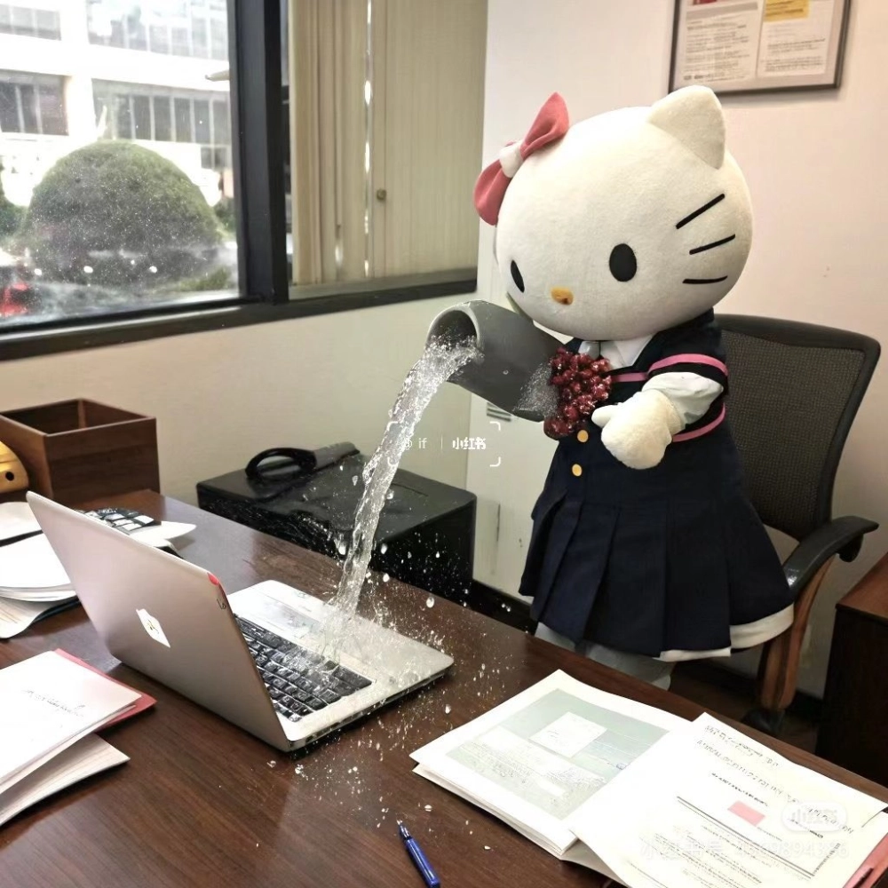 Tải ngay ảnh meme hello kitty đáng yêu khiến dân mạng mê mẩn