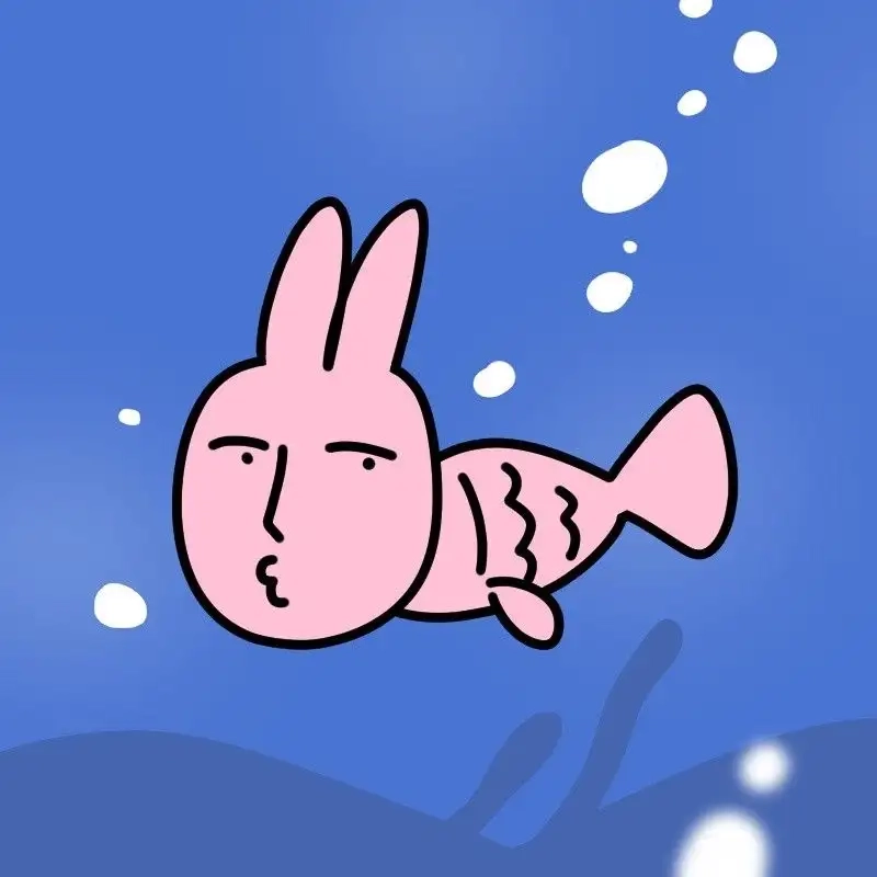 Meme thỏ hồng siêu dễ thương cho mọi người