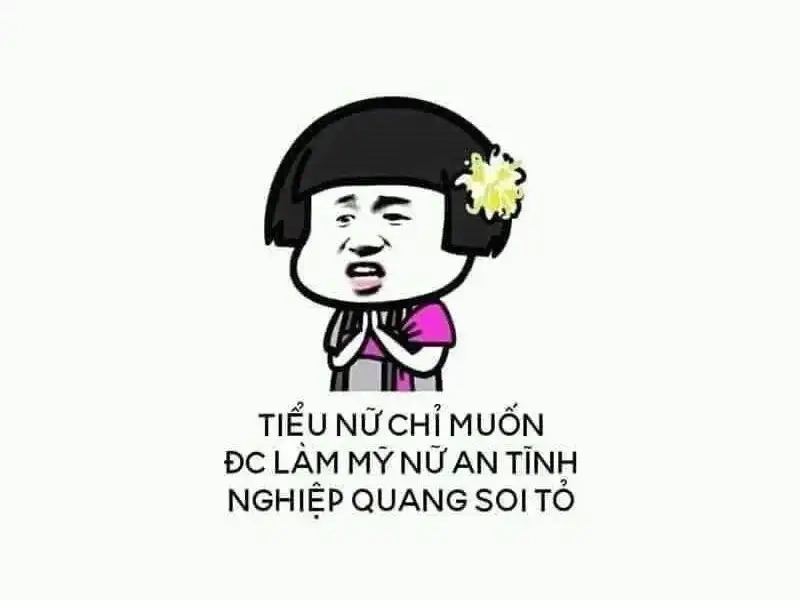 Nghỉ xả stress nhờ tâm tịnh meme