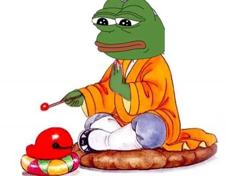 Tâm an lạc cùng mô phật meme tịnh tâm