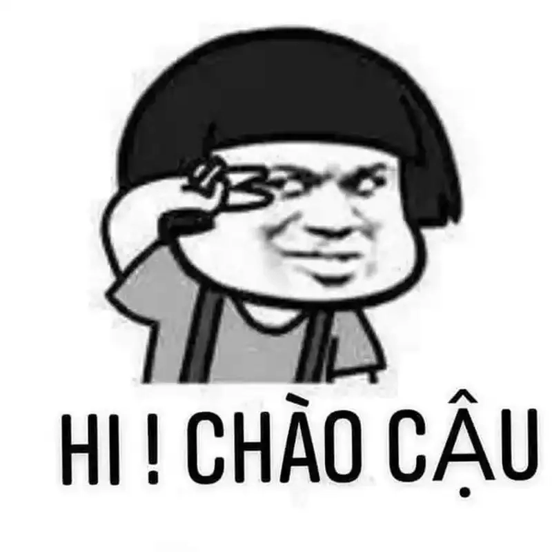 Ý nghĩa của ảnh meme xin chào