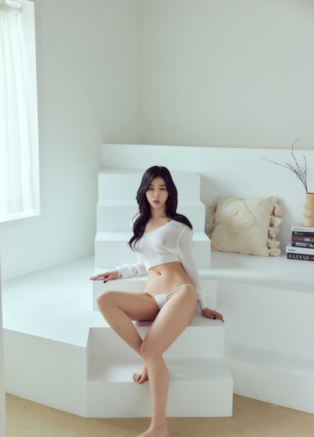 Xiu khoe dáng quyến rũ khiến fan ngẩn ngơ