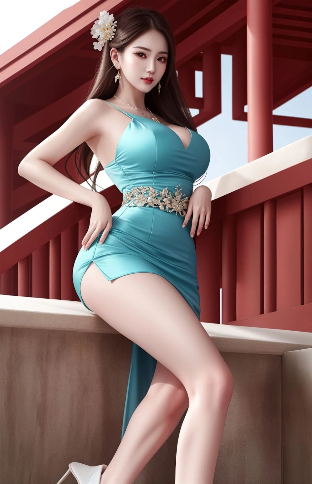 Ảnh gái mặc bikini nhỏ hở hang kích thích