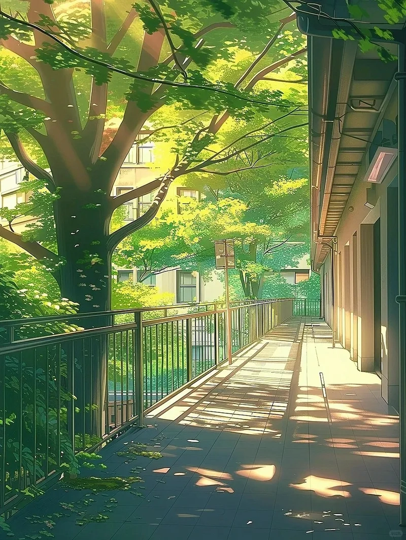 Ngắm anime phong cảnh đẹp ban đêm huyền ảo