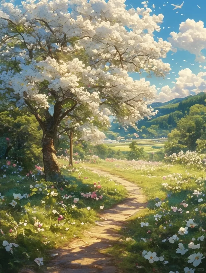 Thưởng thức anime phong cảnh đẹp full hd sống động