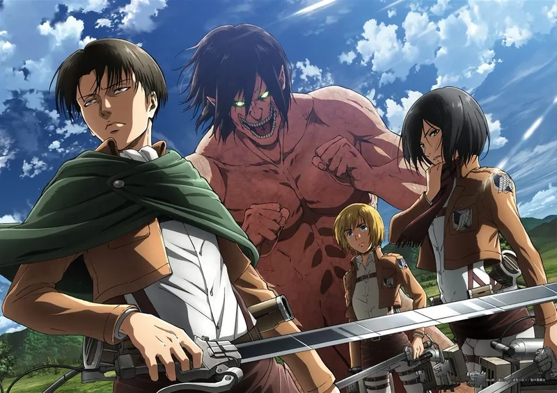 Tận hưởng attack on titan manga sống động mỗi ngày