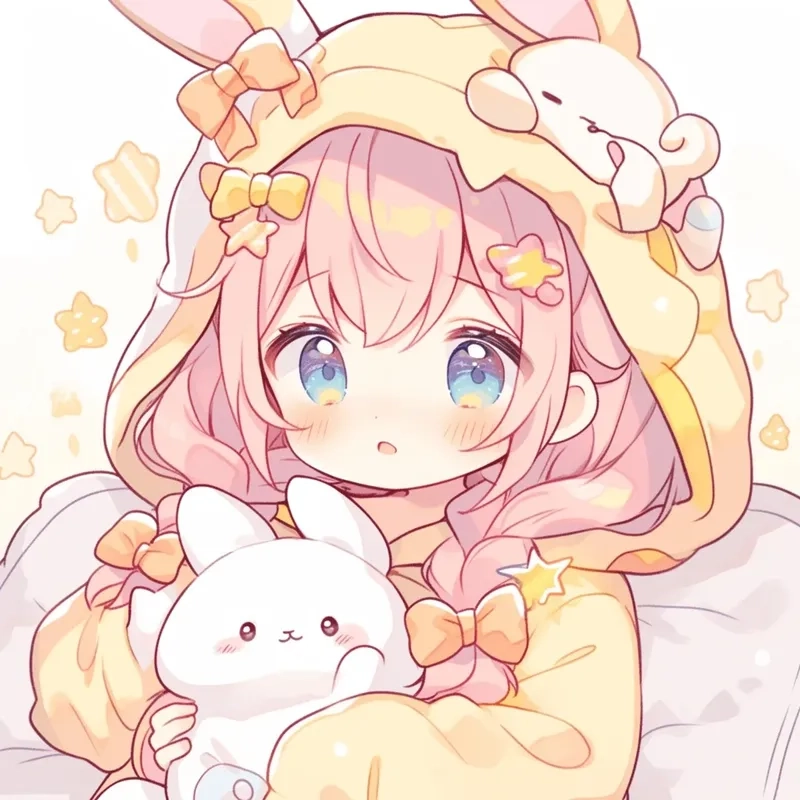 Tạo avatar chibi dễ thương nữ xinh xắn cho Facebook