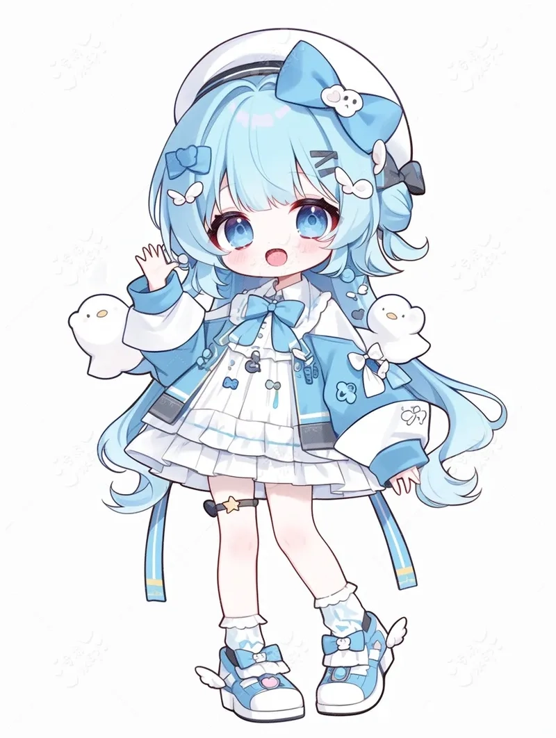 Avatar chibi dễ thương đơn giản nhưng cực kỳ dễ thương