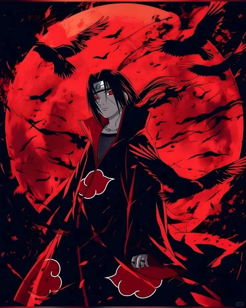 Mangekyou sharingan itachi uchiha mạnh mẽ