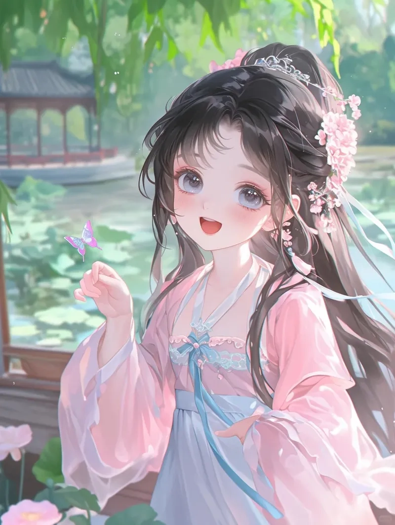 Tải hình chibi công chúa anime đáng yêu nhất