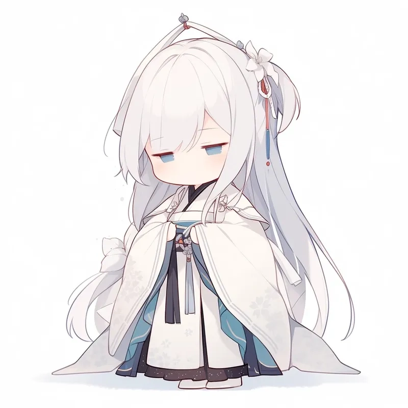 Chibi công chúa anime kawaii làm say lòng fan