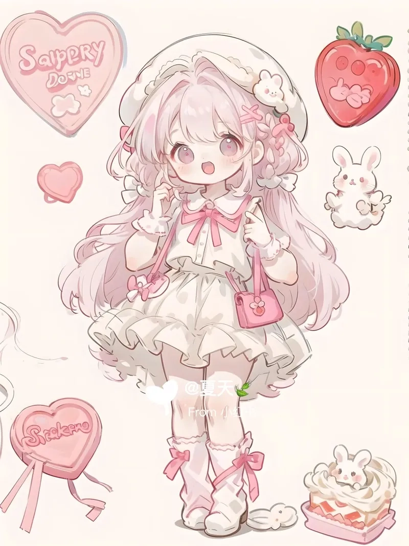 Chibi công chúa anime dễ thương nhất khiến ai cũng mê