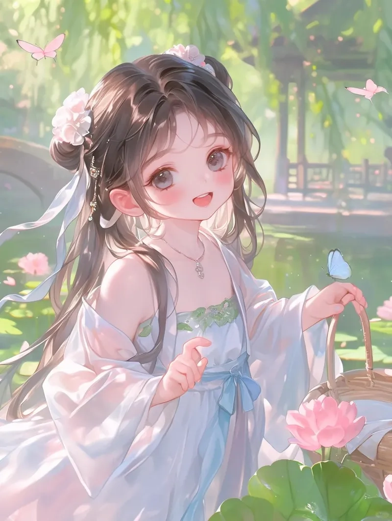 Tạo bộ sticker chibi công chúa anime đáng yêu