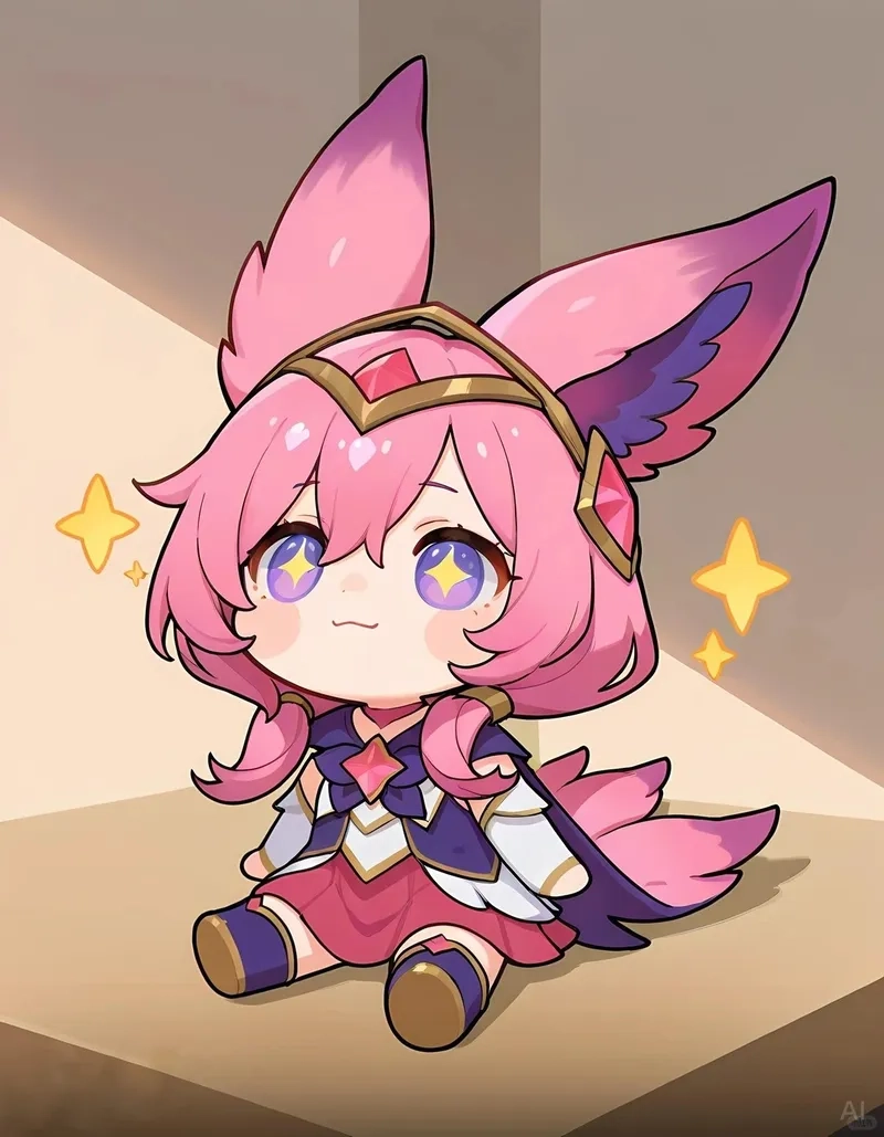 Sử dụng chibi nhân vật game cute nền trong suốt dễ dàng ghép hình