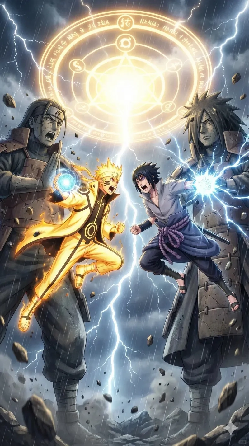 Itachi uchiha vs sasuke trận chiến kinh điển