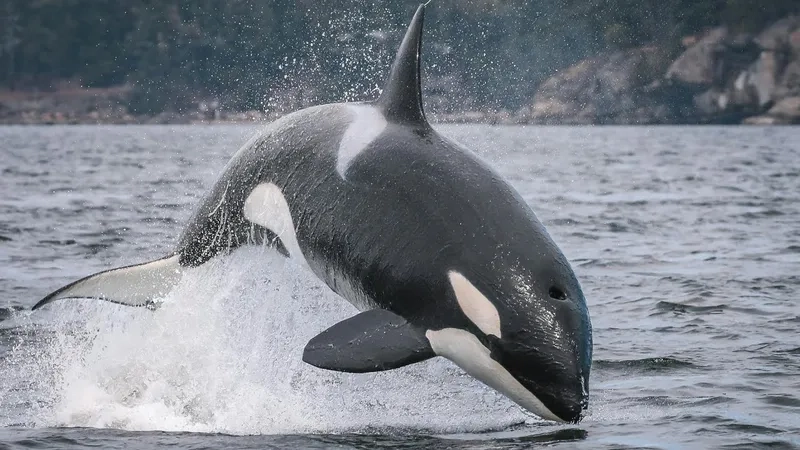 Quan sát orca hunting behavior đầy thông minh và nhanh nhẹn