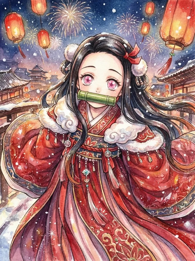 Nezuko anime phiên bản quỷ huyền bí và tinh tế