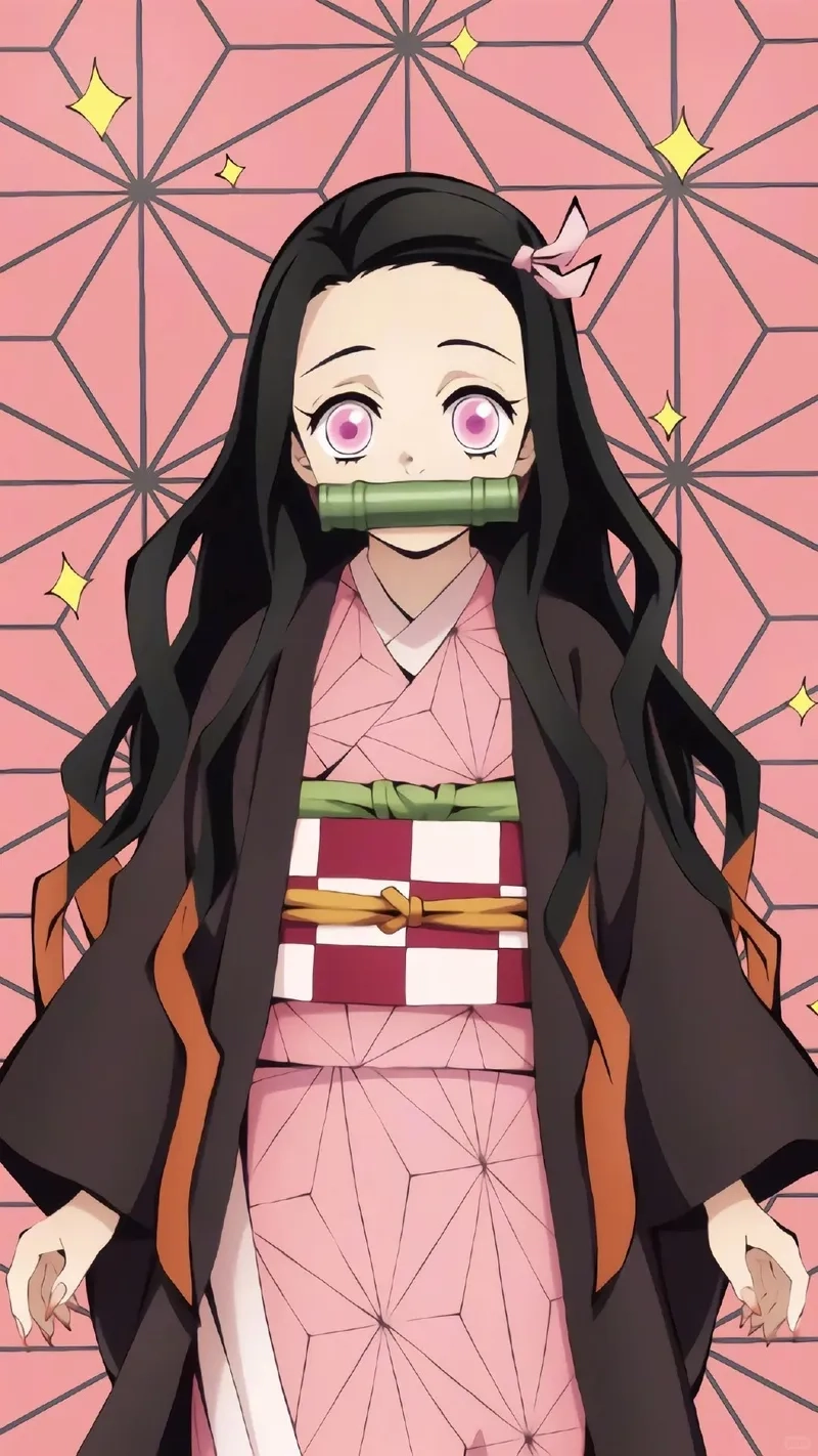 Nezuko sticker vui nhộn và dễ thương cho chat