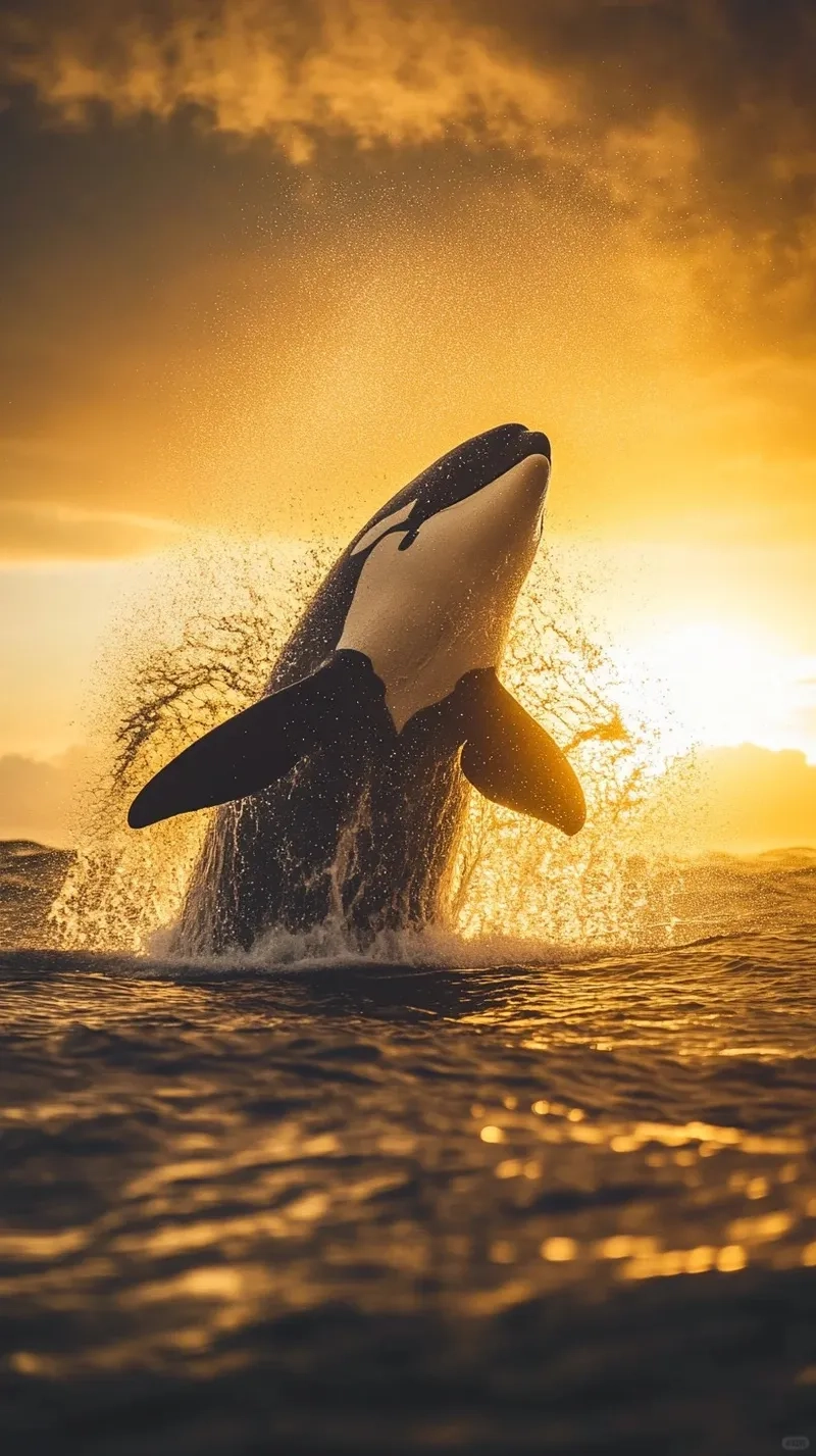 Orca dolphin relation thể hiện mối quan hệ loài thú biển