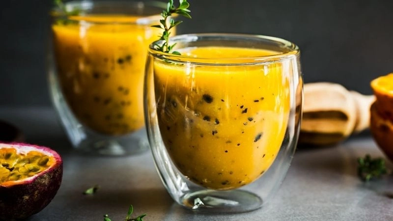 Sinh tố dứa chanh hạt chia siêu thanh lọc