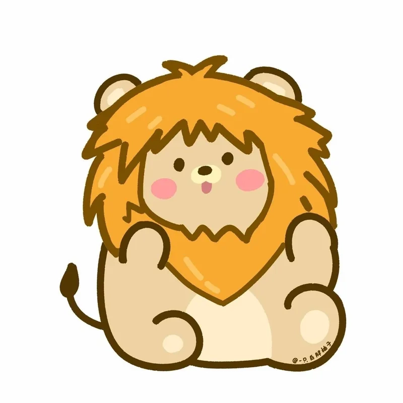 Học vẽ con sư tử chibi để tạo nhân vật đáng yêu
