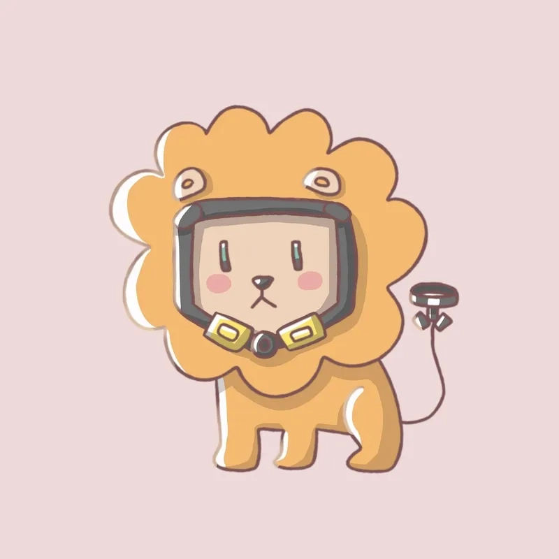 Hướng dẫn cách vẽ con sư tử chibi đơn giản cho người mới